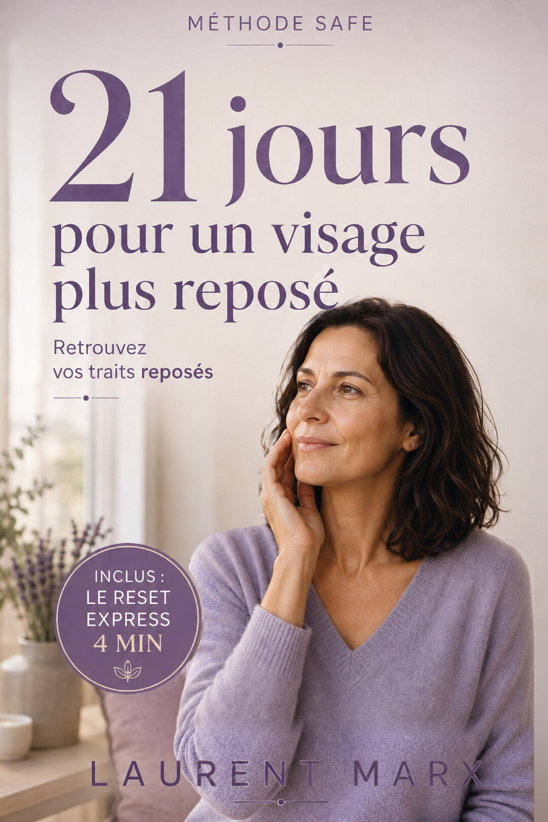 Couverture : 21 jours pour un visage plus reposé